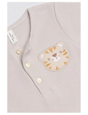 Pelele Bebe Manga Corta De Ysabel Mora