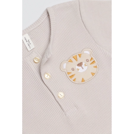 Pelele Bebe Manga Corta De Ysabel Mora