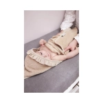 Capa de Baño Con Volante Terry de Meyco Baby Sand
