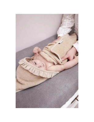 Capa de Baño Con Volante Terry de Meyco Baby Sand