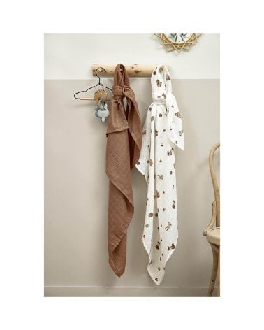 Pack 2 Muselinas Grandes de Meyco Baby Forest Animals Toffe