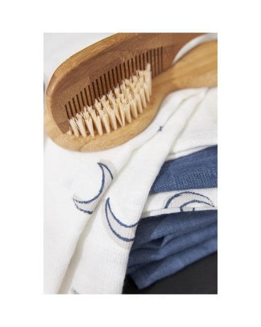 Pack 2 Muselinas Grandes de Meyco Baby Moon Indigo
