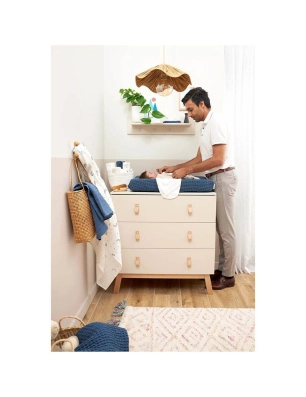Pack 2 Muselinas Grandes de Meyco Baby Moon Indigo