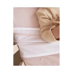 Pack 2 Sábanas Bajera Ajustables de Meyco Baby Cuna Soft Pink