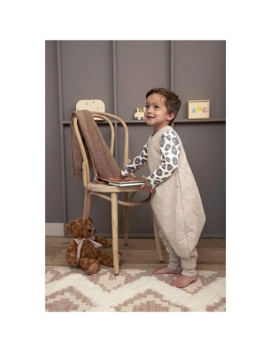 Pijama Sin Mangas Invierno Slub Punto de Meyco Baby