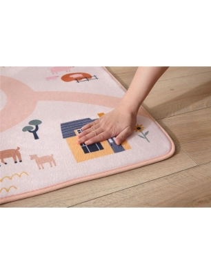 Alfombra de Juegos Suave 160x120 de Hakuna Matte Granja