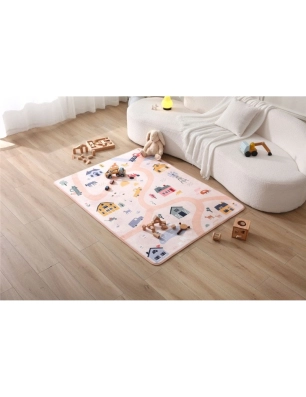 Alfombra de Juegos Suave 160x120 de Hakuna Matte Granja