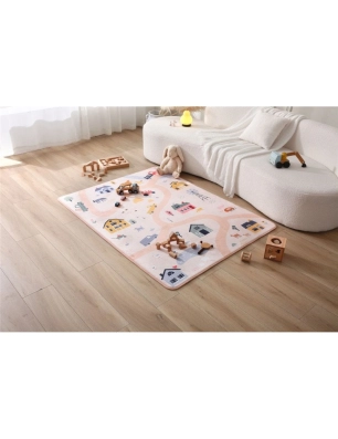 Alfombra de Juegos Suave 160x120 de Hakuna Matte Granja