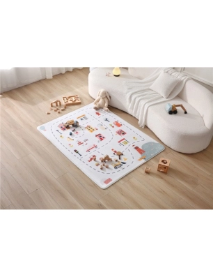 Alfombra de Juegos Suave 160x120 de Hakuna Matte Ciudad
