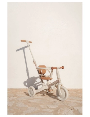 Triciclo con Barra de Little Dutch Blanco