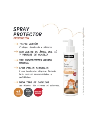 Spray Protector con Árbol de Té de Suavinex
