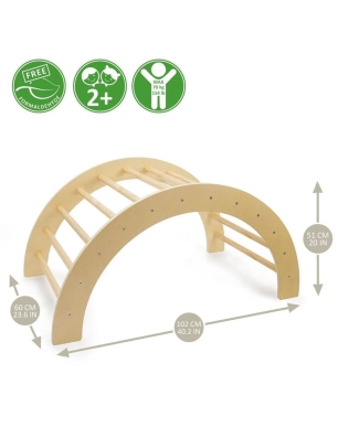 Arco para escalar y Balacín Jungle de Montessori 509 Crew