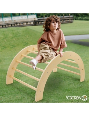 Arco para escalar y Balacín Jungle de Montessori 509 Crew