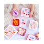 Pack de 4 Cajas Snack con tapa de A Little Lovely Company