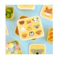 Pack de 4 Cajas Snack con tapa de A Little Lovely Company Pack de 4 Cajas Snack con tapa de A Little Lovely Company