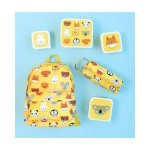 Pack 4 Cajas Snack con tapa de A Little Lovely Company Animales