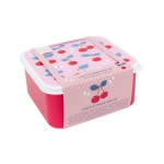 Pack 4 Cajas Snack con tapa de A Little Lovely Company Cerezas