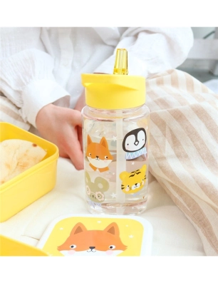 Botella Tritán 450ml de A Little Lovely Company Animales