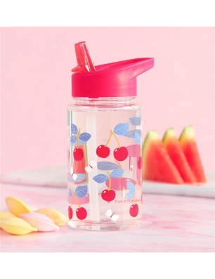 Botella Tritán 450ml de A Little Lovely Company Cerezas