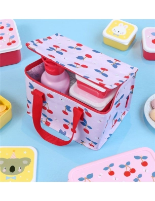 Bolsa Nevera Infantil de A Little Lovely Company Cerezas