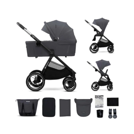 Cochecito 2 piezas Kinderkraft Nea 2 Gris Oscuro