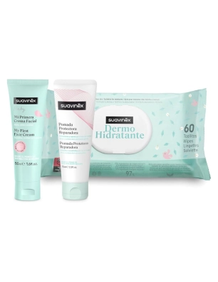 Canastilla Baby Care Wipes de Suavinex Azul