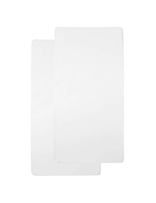 Pack de 2 Sábanas Bajeras Ajustables Cuna de Meyco Baby