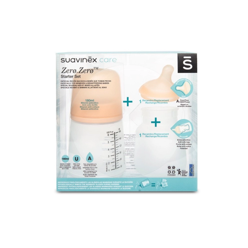 Set Iniciación Zero 180ml de Suavinex