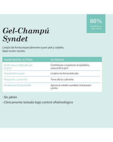 Gel Champú Syndet de Suavinex