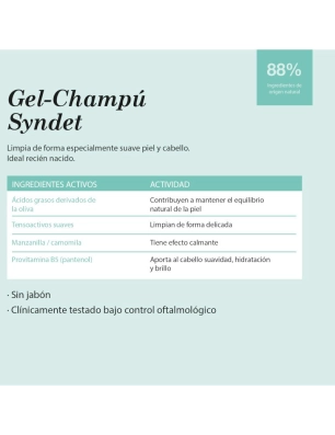 Gel Champú Syndet de Suavinex