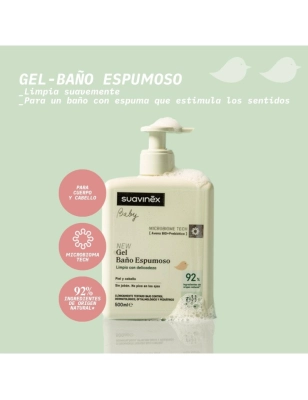 Gel-Champú Espumoso de Suavinex 500 ml