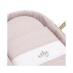 Moisés de palma Acolchado Mini Windsord de Cambrass Rosa