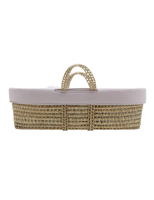 Moisés de palma Acolchado Mini Windsord de Cambrass Rosa