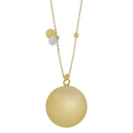 Llamador de Ángeles Olivia de Proud Mama Dorado / Ágata