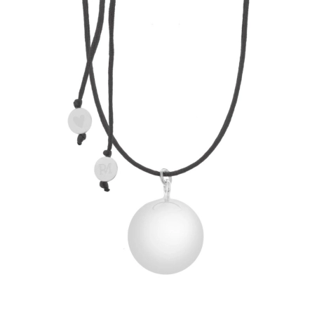 Llamador de Ángeles Sofie de Proud Mama Plata / Negro
