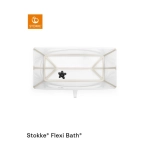 Bañera Plegable Flexi Bath XL de Stokke Beige