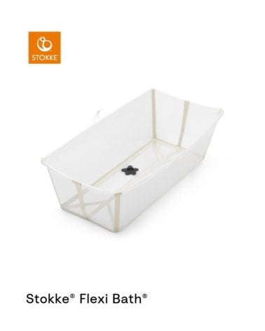 Bañera Plegable Flexi Bath XL de Stokke Beige