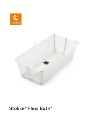 Bañera Plegable Flexi Bath XL de Stokke Beige