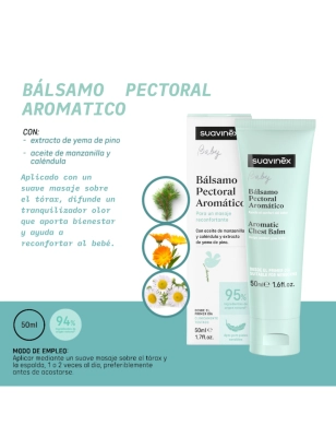 Bálsamo Pectoral Aromático de Suavinex