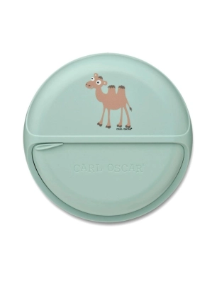 Caja de Almuerzo SnackDISC de Carl Oscar Green Camello