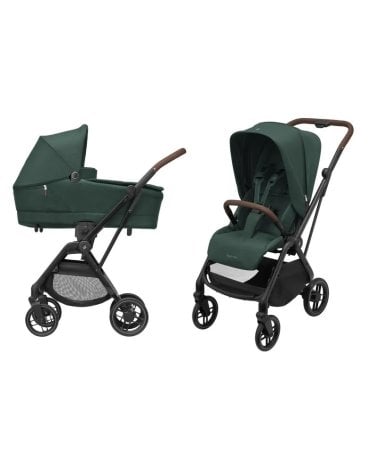 Cochecito 2 piezas Maxi-Cosi Leona 2 Luxe 
Twillic Green