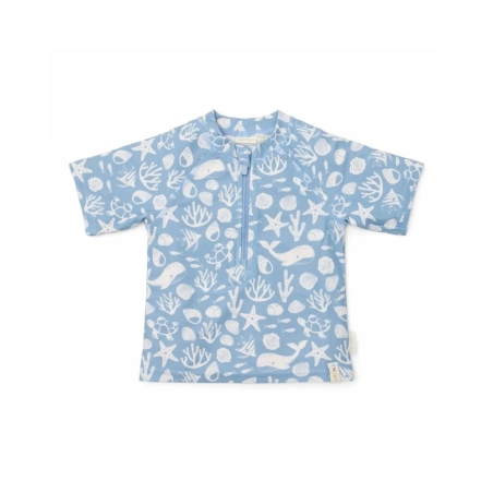 Camiseta Uv Manga Corta Sealife De Little Dutch