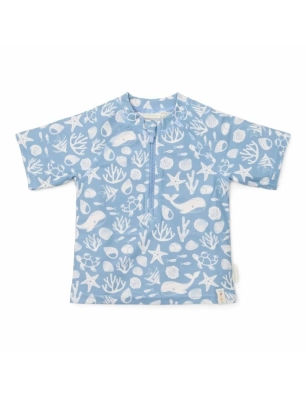 Camiseta Uv Manga Corta Sealife De Little Dutch