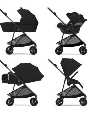 Silla de Paseo Melio Carbon de Cybex Magic Black