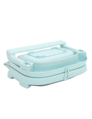 Bañera Plegable de Olmitos Azul