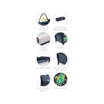 Cuna de Viaje Mix Plus de Asalvo Zeppelin