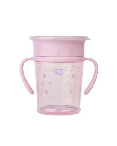 Taza antigoteo 360º Amazing Cup de Saro Rosa