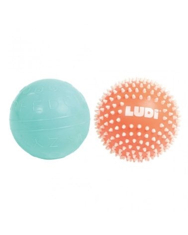 Pack 2 Pelotas Sensoriales de Ludi Pack 2 Pelotas Sensoriales de Ludi
