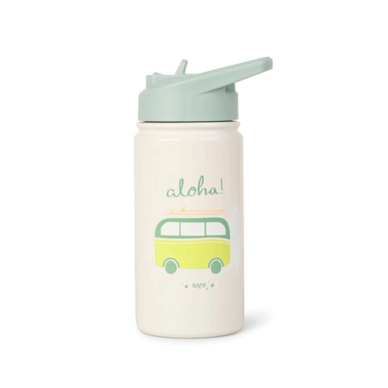Botella Térmica 350ml con Pajita de Saro