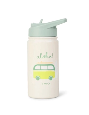 Botella Térmica 350ml con Pajita de Saro Aloha